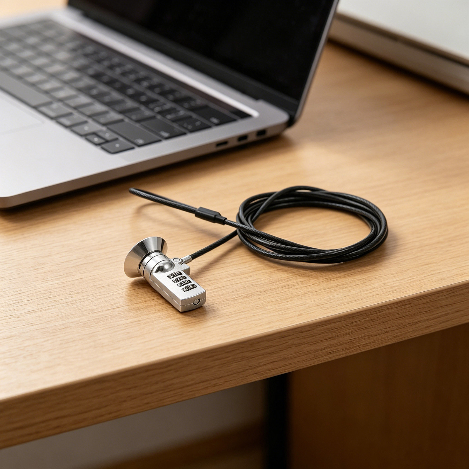 Laptop Lock Cable - 1세트 노트북 잠금 장치, 컴퓨터 케이블,