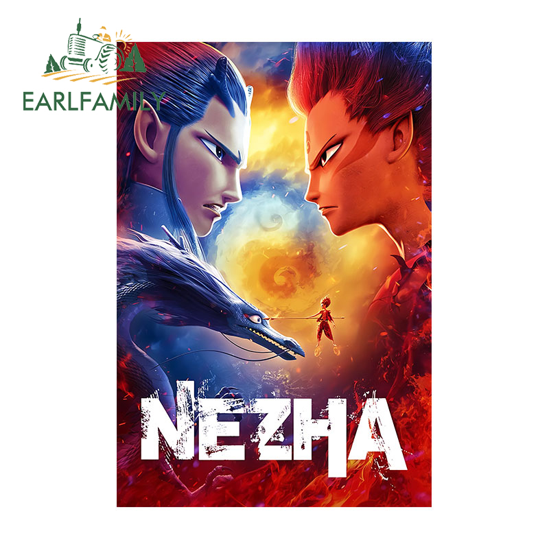 Laptop Accessories Images - EARLFAMILY Nezha2 영화 자동차 스티커 장식의