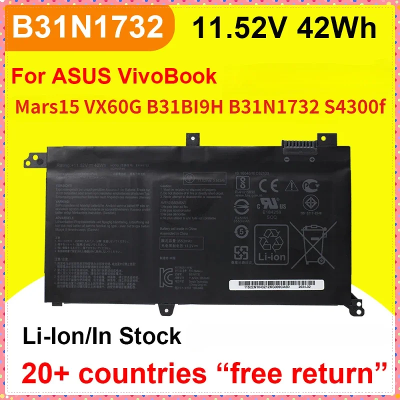 Laptop Accessories For Asus Vivobook - ASUSMars15 VX60G B31BI9H VivoBook S4300f 노트북