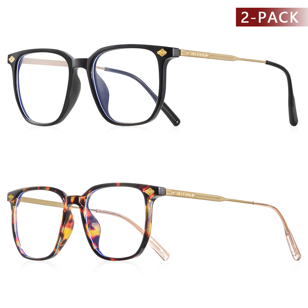 Laptop Accessories Light - CRIXALIS 2Pcs 클래식 스퀘어 안티 블루