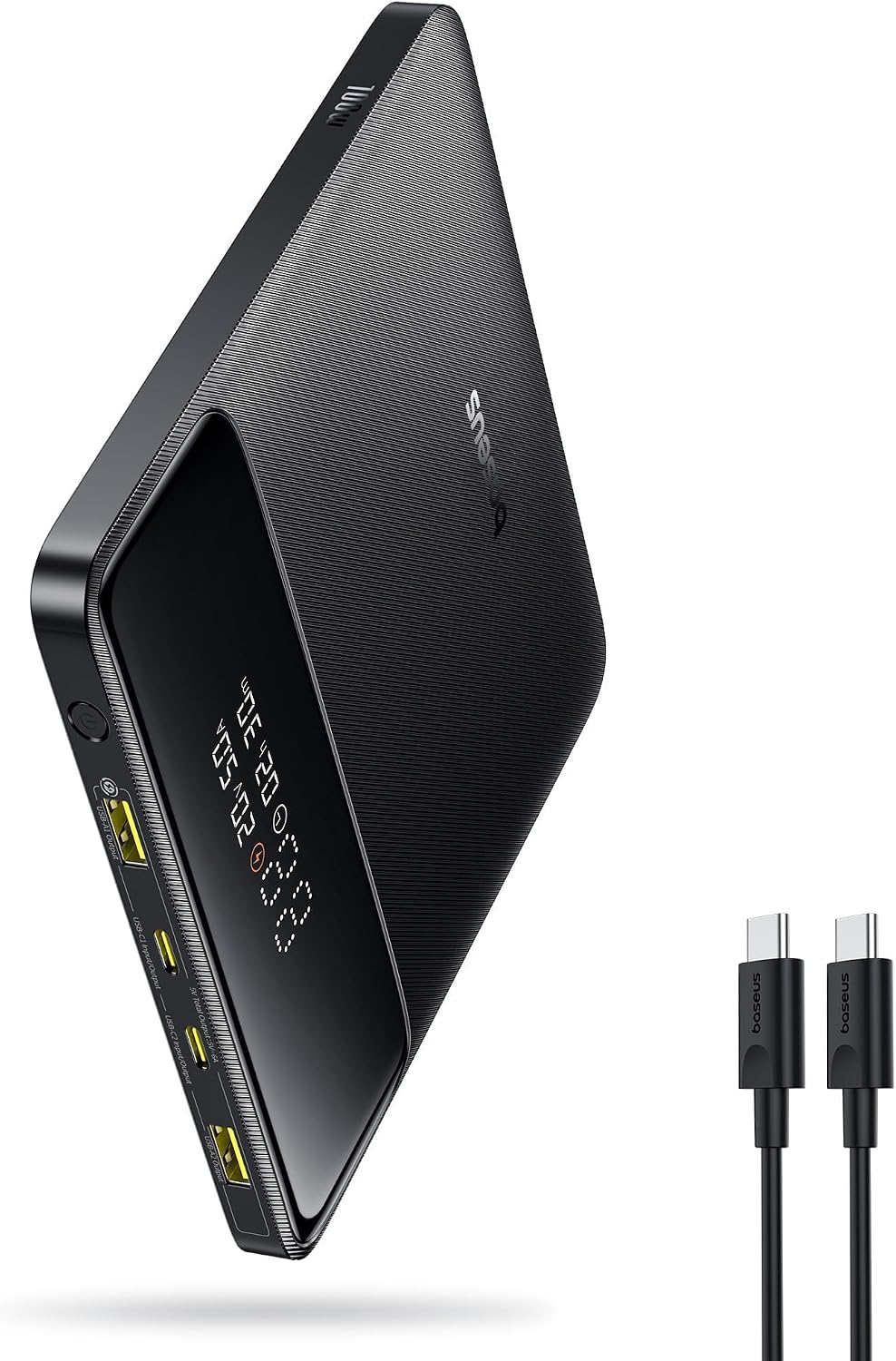 Laptop Lock Cable - 베이스어스 노트북 휴대용 충전기 100W 20000mAh,