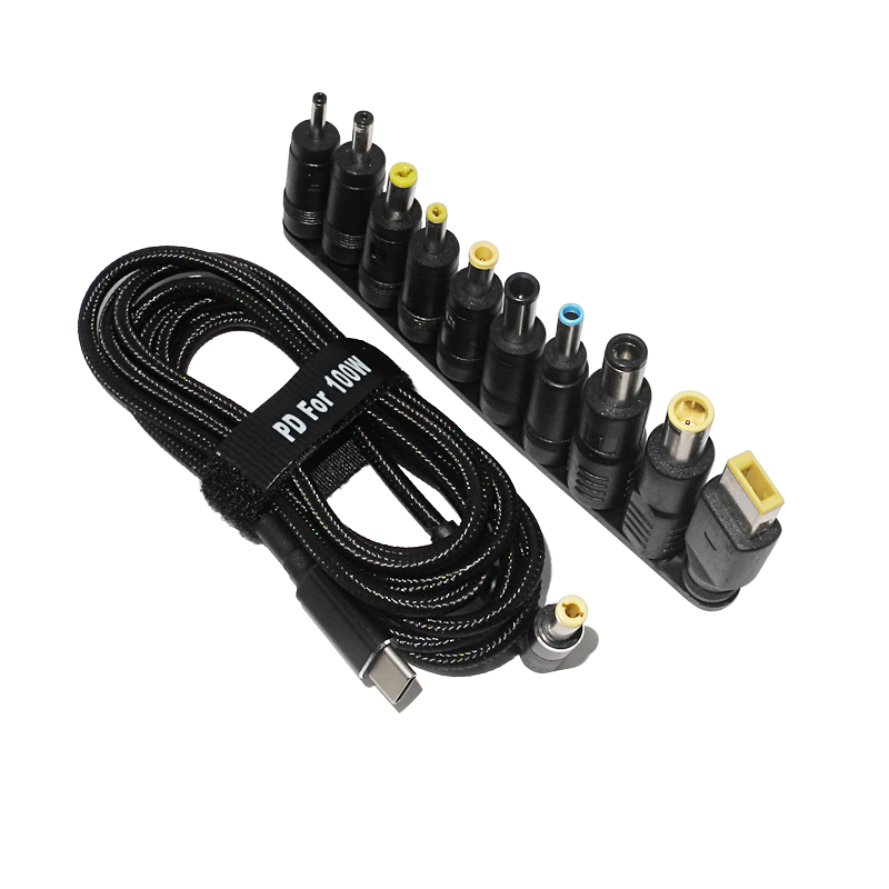 100W DC 전원 어댑터 잭 커넥터, USB C타입  - Laptop Lock Cable 리뷰 및 가격
