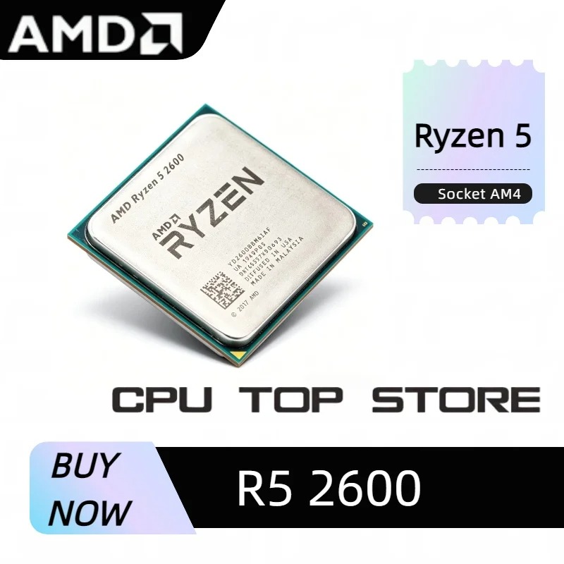 AMD 라이젠 5 R5 2600 3.4GHz 6코어 1 - Amd Cpu Ryzen 5 리뷰 및 가격