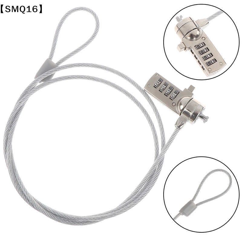 4자리 보안 비밀번호 컴퓨터 잠금장치 노트북 PC용 도 - Laptop Lock Cable 리뷰 및 가격