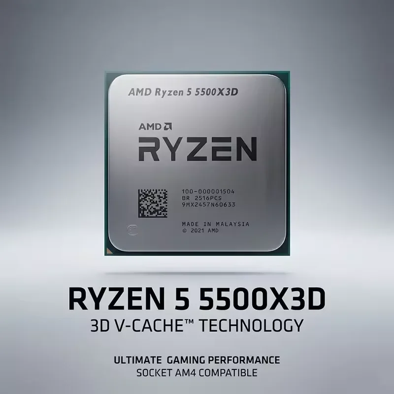 AMD 라이젠 5 5500X3D R5 5500X3D 게 - Amd Cpu Ryzen 5 리뷰 및 가격
