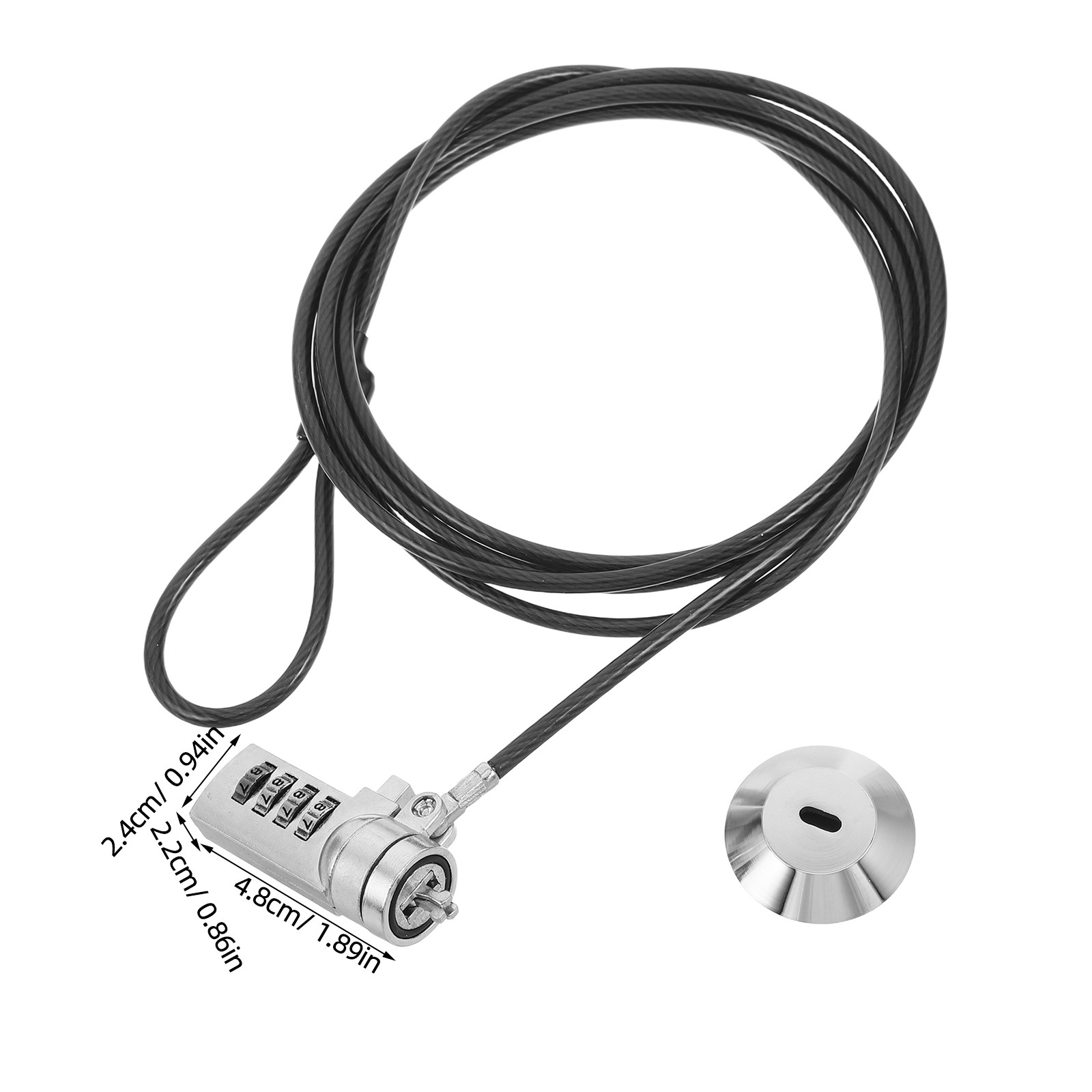 노트북 잠금장치 컴퓨터 케이블 보안 노트북 안티 할로윈 - Laptop Lock Cable 리뷰 및 가격