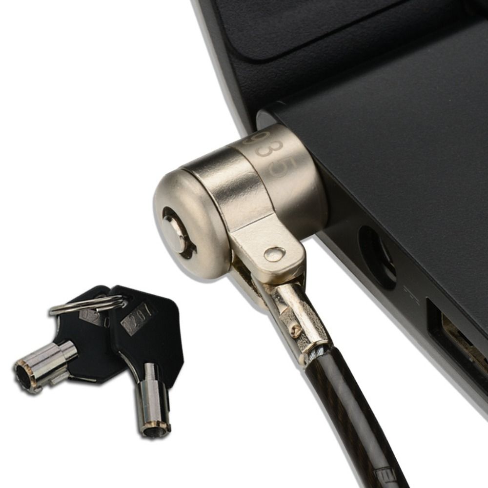 견고한 강철 소재의 노트북 케이블 잠금장치, 범용 T형 - Laptop Lock Cable 리뷰 및 가격