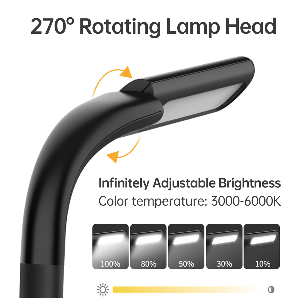 목 독서등 충전식 책 조명, 3 색 밝기 조절 가능,  - Laptop Accessories Light 리뷰 및 가격