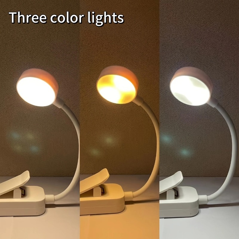 LED 클립형 책 조명 휴대용 독서등 배터리 구동 3색 - Laptop Accessories Light 리뷰 및 가격