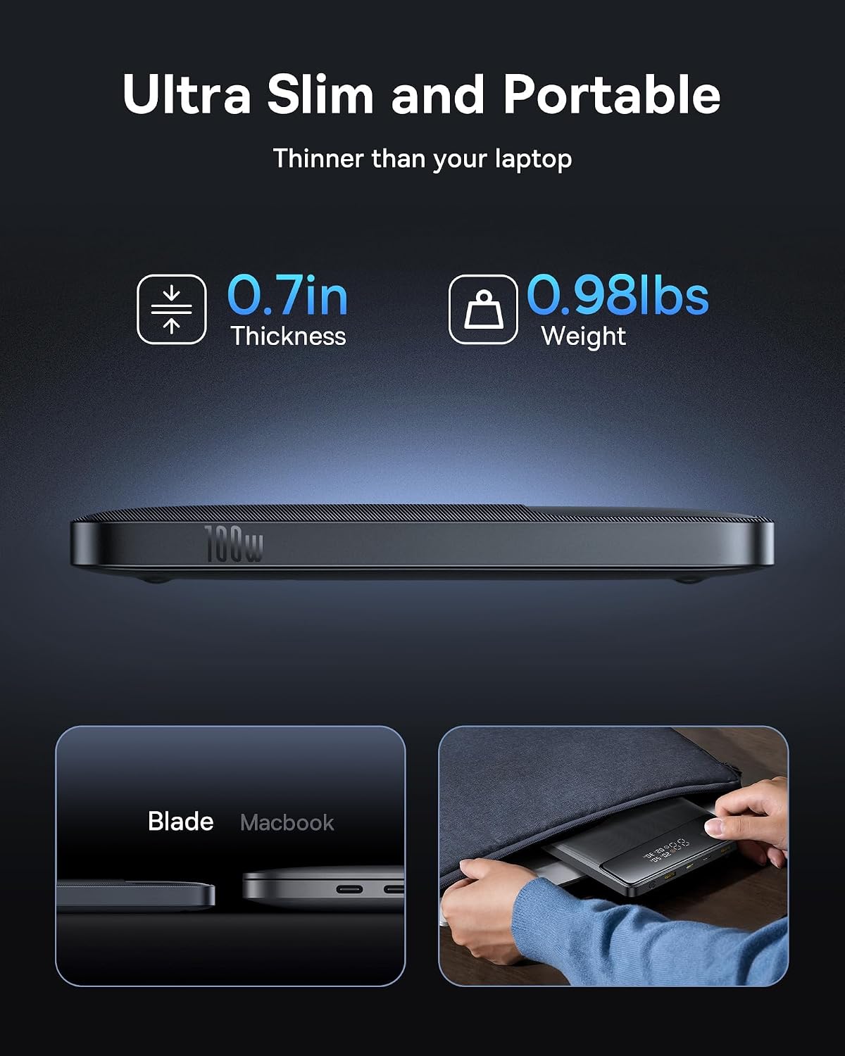 베이스어스 노트북 휴대용 충전기 100W 20000mA - Laptop Lock Cable 리뷰 및 가격