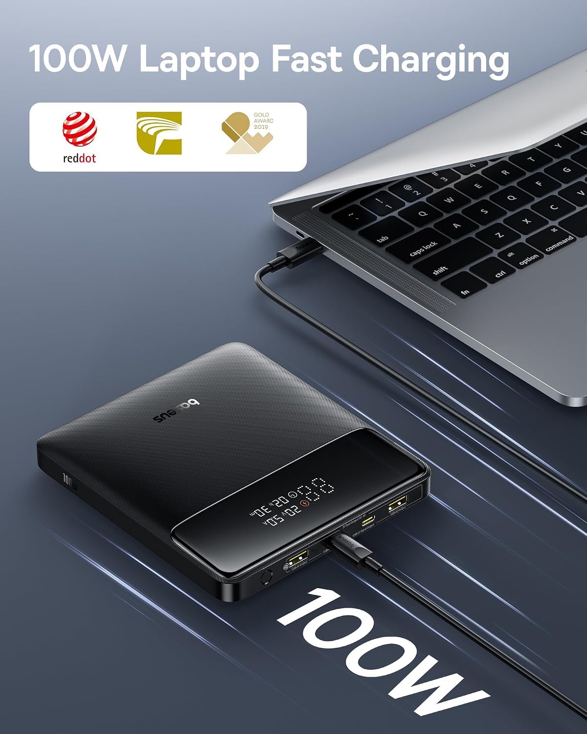 베이스어스 노트북 휴대용 충전기 100W 20000mA - Laptop Lock Cable 리뷰 및 가격