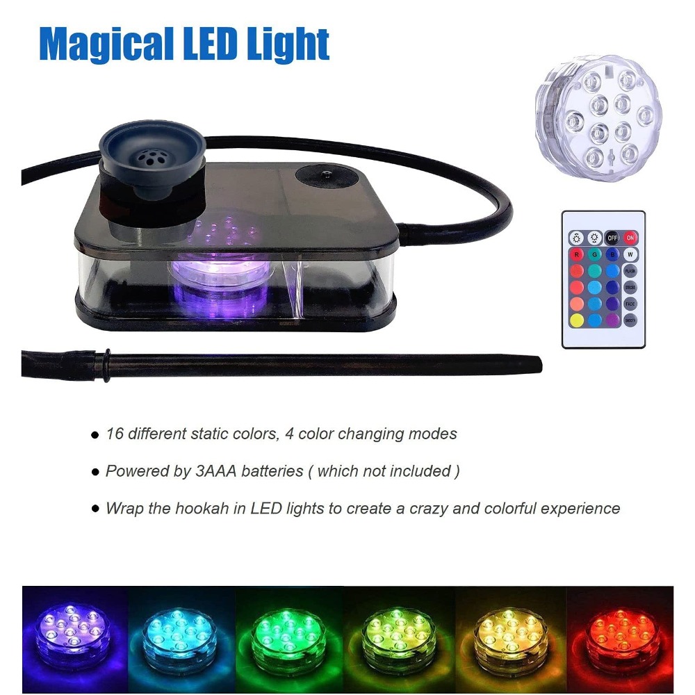 직사각형 물담배 흡연 파이프 세트 Shisha Narg - Laptop Accessories Light 리뷰 및 가격